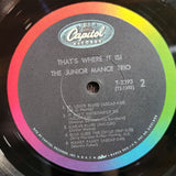 JUNIOR MANCE TRIO THATS WHERE IT IS CAPITOL