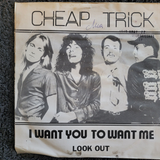 CHEAP TRICK I WANT YOU TO WANT ME LOOK OUT MISPRINT CLOCK STRIKES TEN PS