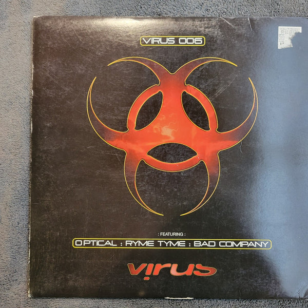OPTICAL RYME TYME & BAD COMPANY VIRUS 006 2LP UK IMPORT