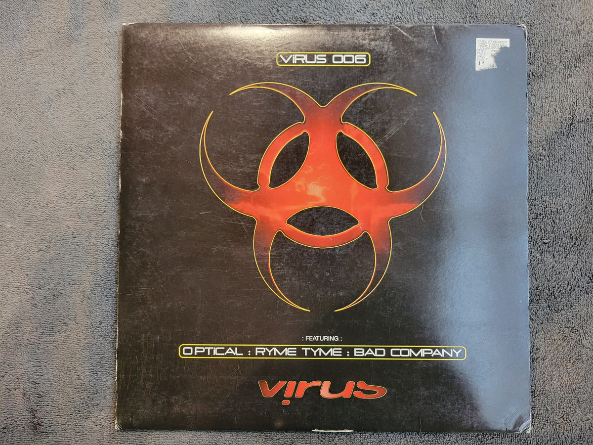 OPTICAL RYME TYME & BAD COMPANY VIRUS 006 2LP UK IMPORT