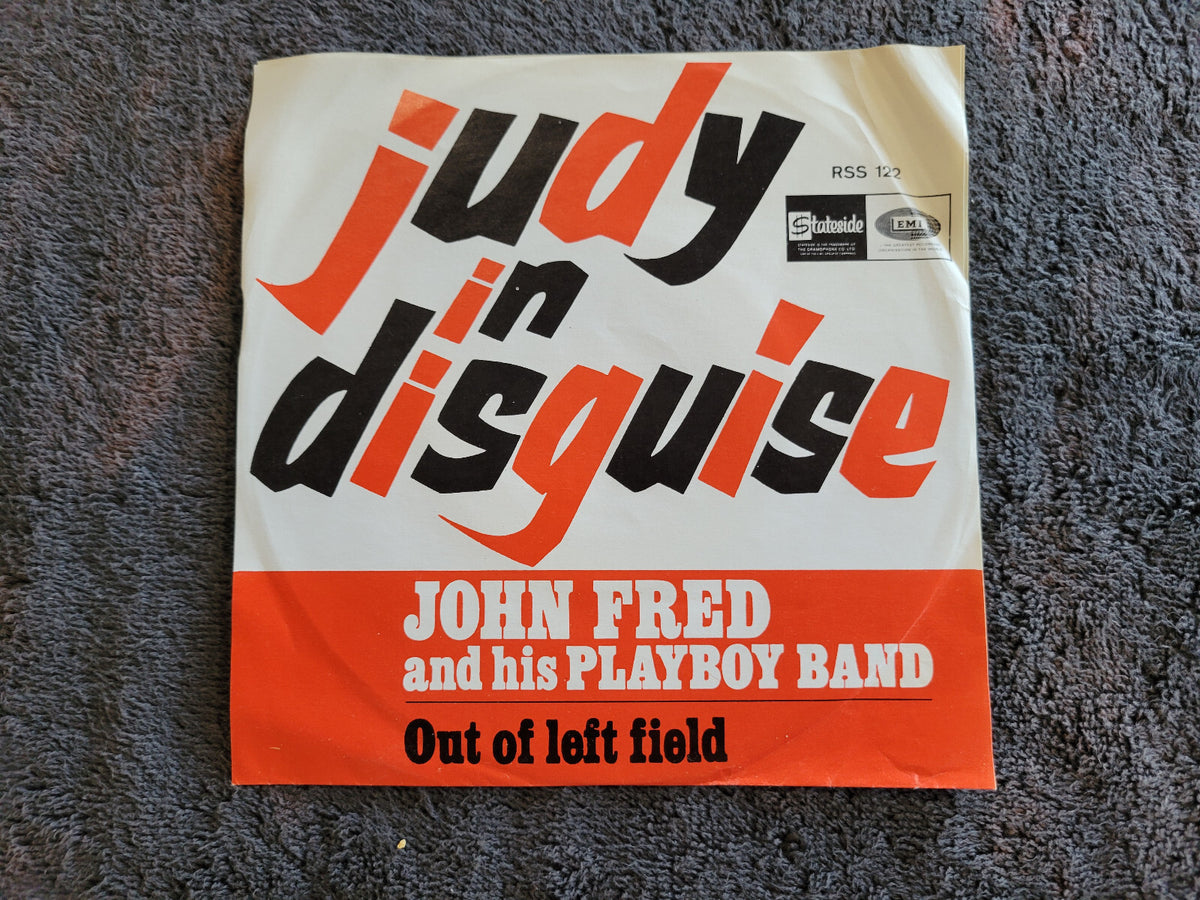 JOHN FRED AND HIS PLAYBOY BAND JUDY IN DISGUISE 7" IMPORT BELGIUM