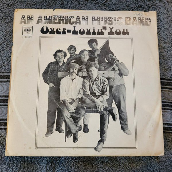 ELECTRIC FLAG OVER LOVIN YOU PICTURE SLEEVE WHITE LABEL PROMO GROOVIN IS EASY