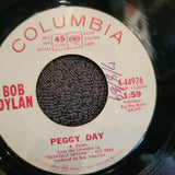 BOB DYLAN LAY LADY LAY PEGGY DAY WHITE LABEL PROMO WLP COLUMBIA 4-44926