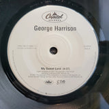 GEORGE HARRISON MY SWEET LORD WHITE LABEL PROMO ADVANCE PICTURE SLEEVE WLP