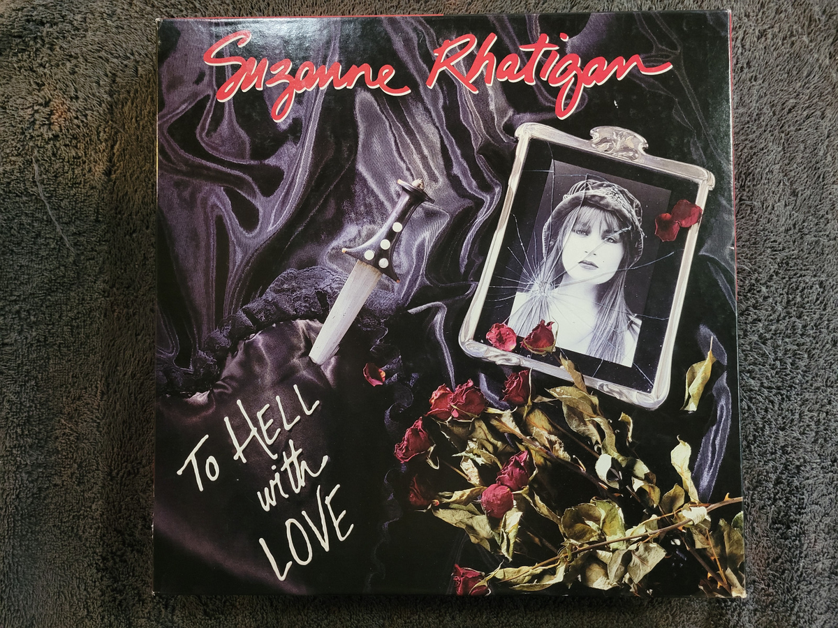 SUZANNE RHATIGAN TO HELL WITH LOVE PRESS KIT BOX CD VHS CASSETTE PROMO
