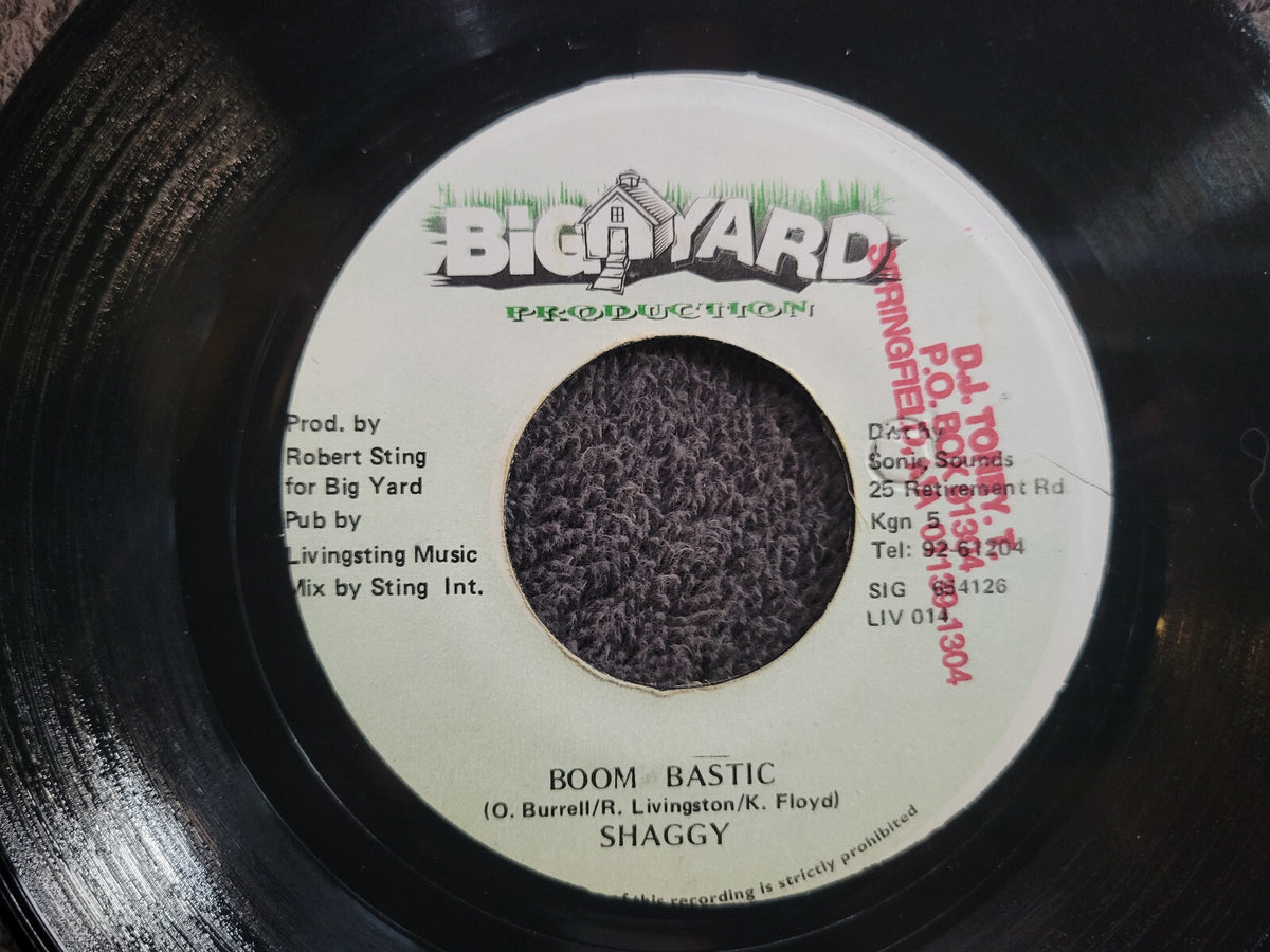 SHAGGY BOOM BASTIC JAMAICA IMPORT