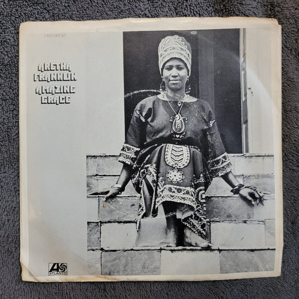 ARETHA FRANKLIN AMAZING GRACE MONO WHITE LABEL PROMO ATLANTIC SD 2-906 WLP