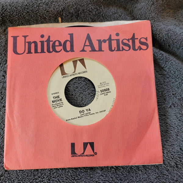 MOVE DO YA CALIFORNIA MAN ELECTRIC LIGHT ORCHESTRA UNITED ARTISTS 50928