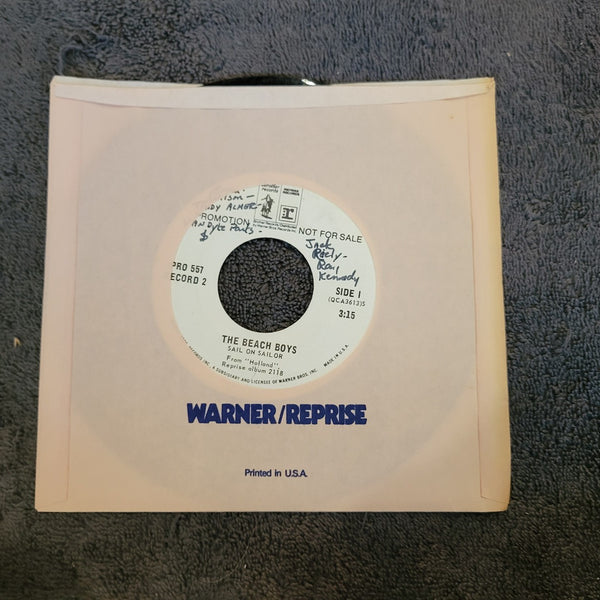 BEACH BOYS SAIL ON SAILOR THE TRADER WHITE LABEL PROMO REPRISE PRO 557 WLP