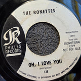 RONETTES IS THIS WHAT I GET FOR LOVING YOU?  WHITE LABEL PROMO PHILLIES 128