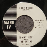 TOMMY ROE AND THE SATINS CAVEMAN I GOT A GIRL MARK IV CP-2622