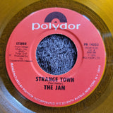 JAM THE BUTTERFLY COLLECTOR / STRANGE TOWN YELLOW VINYL POLYDOR PAUL WELLER