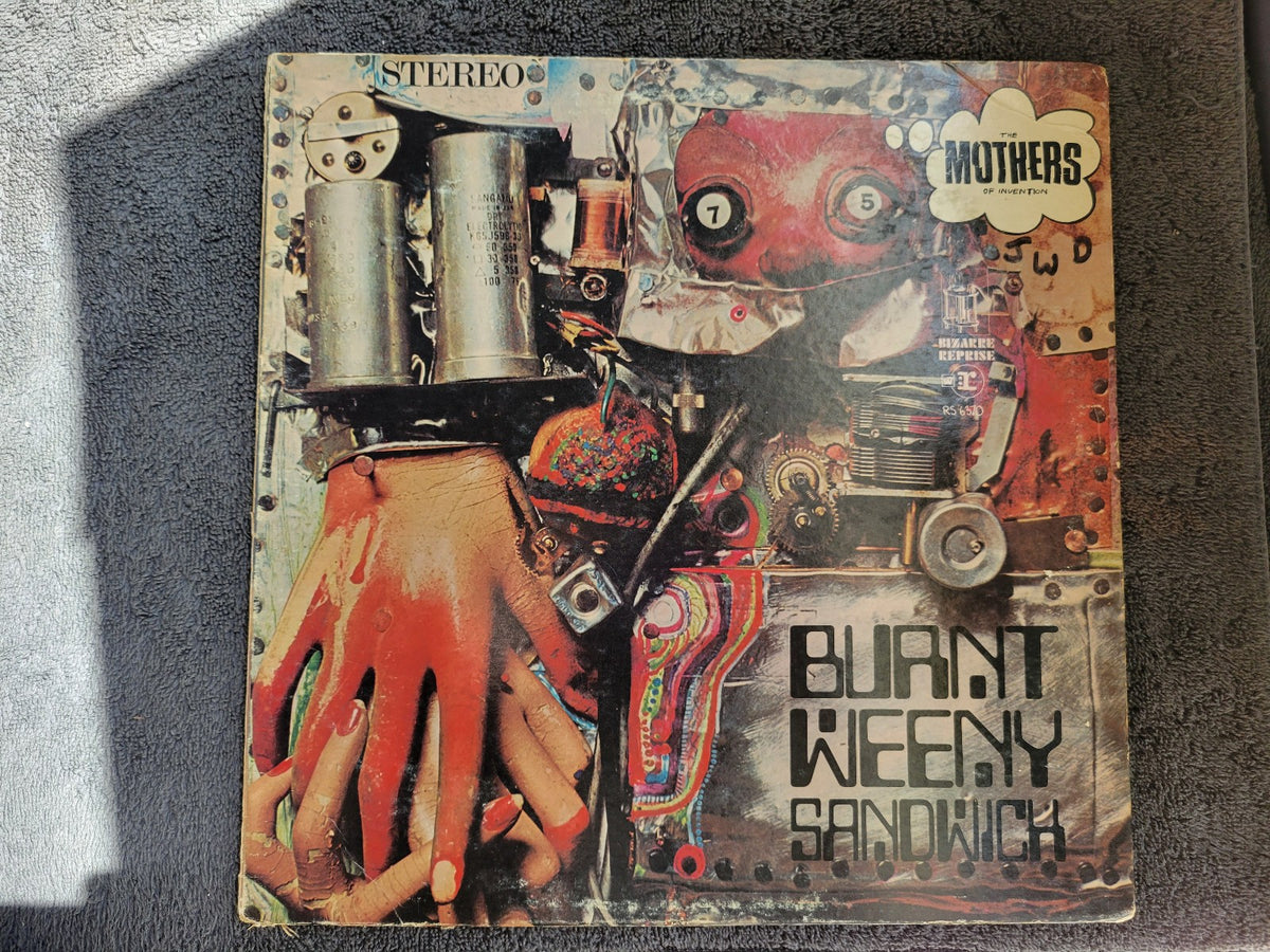 FRANK ZAPPA MOTHERS OF INVENTION BURNT WEENY SANDWICH GATEFOLD BIZARRE