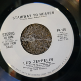 LED ZEPPELIN STAIRWAY TO HEAVEN WHITE LABEL PROMO PICTURE SLEEVE ATLANTIC PR-175