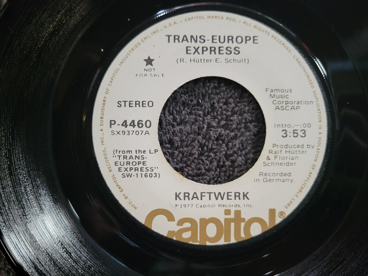 KRAFTWERK TRANS EUROPE EXPRESS WLP WHITE LABEL PROMO