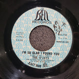 O'JAYS LOOK OVER YOUR SHOULDER PROMO I'M SO GLAD I FOUND YOU BELL BEL-704