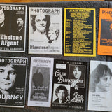 COLIN BLUNSTONE NEVER EVEN THOUGHT AUTOGRAPHED ZOMBIES
