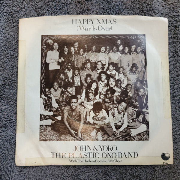 JOHN LENNON YOKO ONO HAPPY XMAS WAR IS OVER GREEN VINYL APPLE 1842