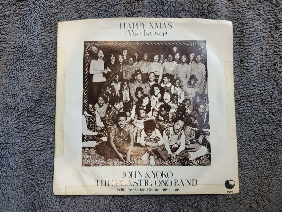 JOHN LENNON YOKO ONO HAPPY XMAS WAR IS OVER GREEN VINYL APPLE 1842