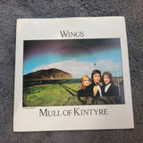PAUL MCCARTNEY WINGS MULL OF KINTYRE PROMO SHORT VERSION PICTURE SLEEVE R 6018