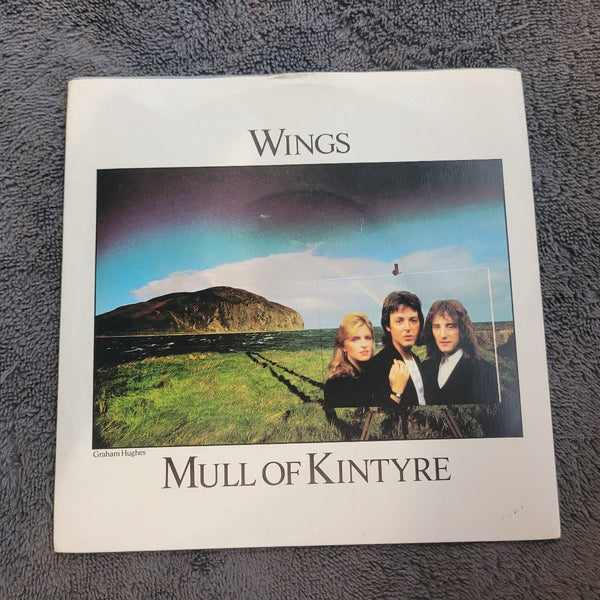 PAUL MCCARTNEY WINGS MULL OF KINTYRE PROMO SHORT VERSION PICTURE SLEEVE R 6018