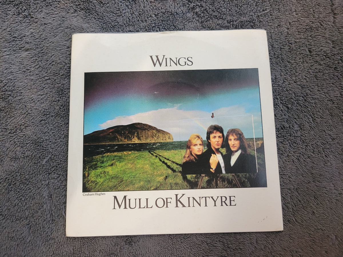 PAUL MCCARTNEY WINGS MULL OF KINTYRE PROMO SHORT VERSION PICTURE SLEEVE R 6018