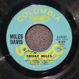 MILES DAVIS FRIDAY MILES PROMO SATURDAY COLUMBIA 4-45327