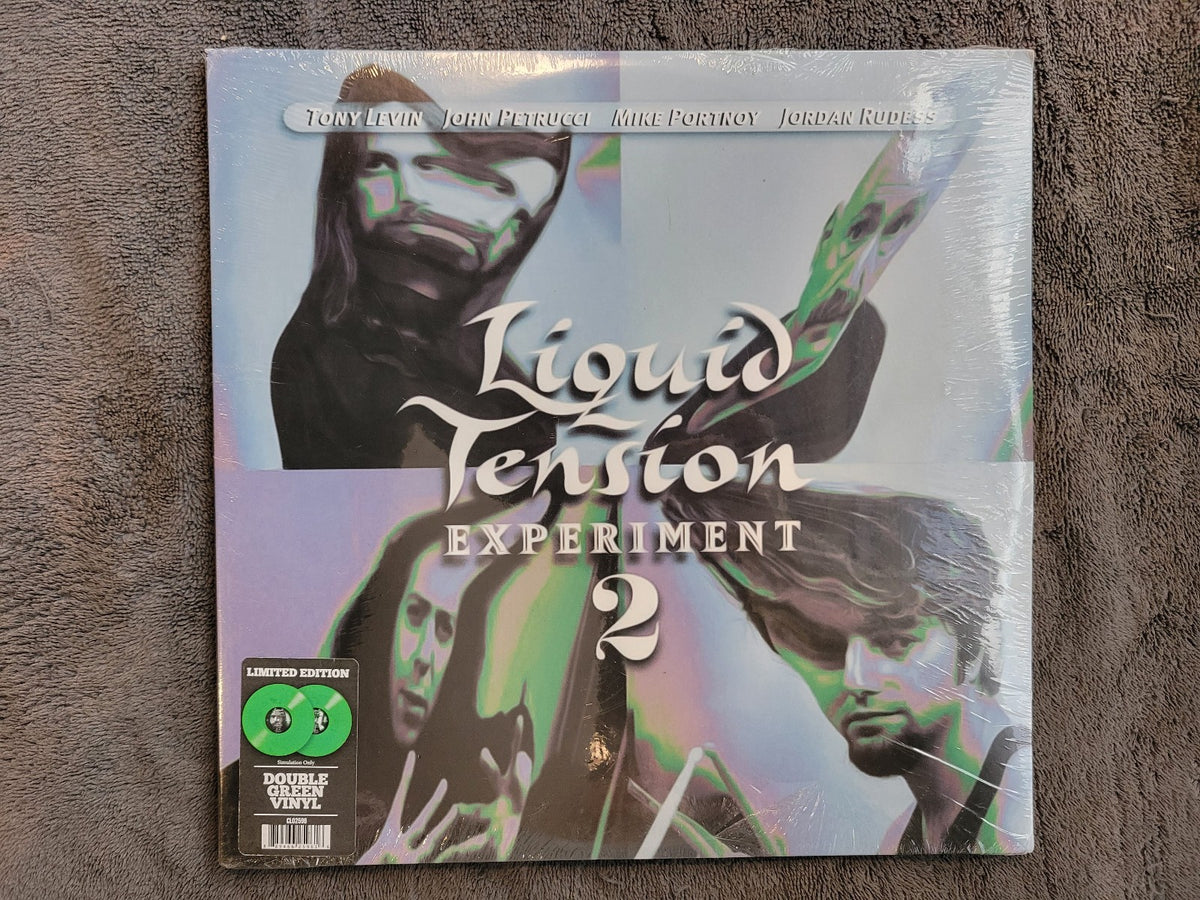 LIQUID TENSION EXPERIMENT 2 LIMITED EDITION GREEN VINYL SEALED NEW KING CRIMSON