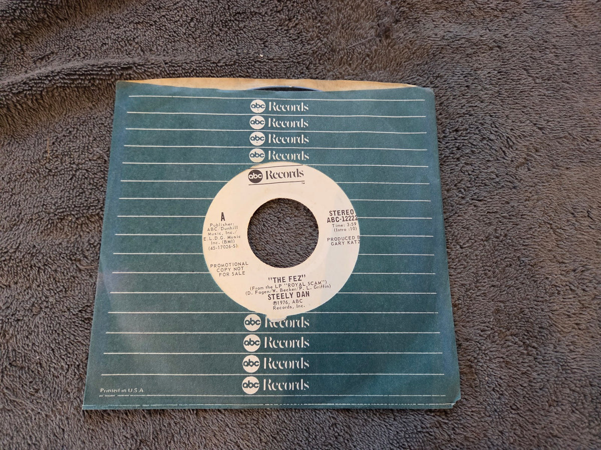 STEELY DAN THE FEZ WHITE LABEL PROMO MONO WLP ABC-12222