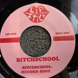 BITCHSCHOOL EP SELF TITLED LIPSTICK LIP #003 RIOT GRRL BITCH SCHOOL S/T