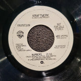 KRAFTWERK NUMBERS WHITE LABEL PROMO WBS 49795