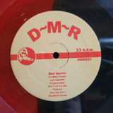 BAD SPORTS SELF TITLED S/T RED BLACK SPLIT VINYL DMR SHRINK