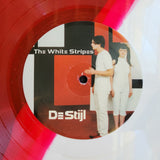 WHITE STRIPES DE STIJL LIMITED EDITION RED WHITE SPLIT VINYL