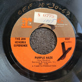JIMI HENDRIX EXPERIENCE PURPLE HAZE THE WIND CRIES MARY REPRISE 0597