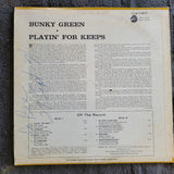 BUNKY GREEN PLAYIN' FOR KEEPS CADET