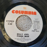 BILLY JOEL PIANO MAN WHITE LABEL PROMO MONO COLUMBIA 4-45963 WLP