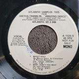 ARETHA FRANKLIN AMAZING GRACE MONO WHITE LABEL PROMO ATLANTIC SD 2-906 WLP