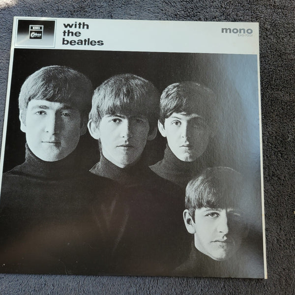 BEATLES WITH THE BEATLES IMPORT JAPAN RED VINYL W/ INSERT ODEON MONO EAS-70131
