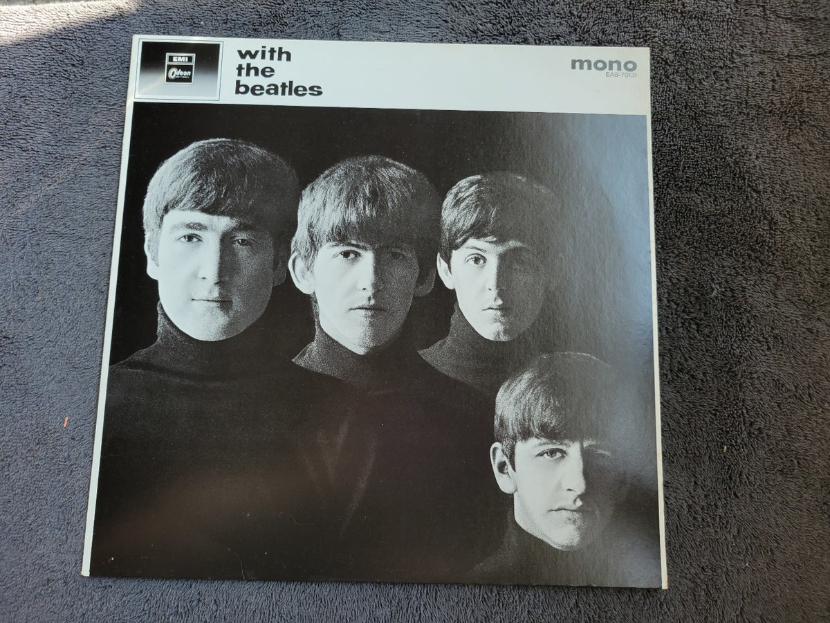 BEATLES WITH THE BEATLES IMPORT JAPAN RED VINYL W/ INSERT ODEON MONO EAS-70131