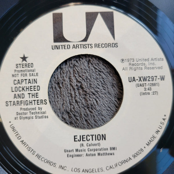 CAPTAIN LOCKHEED AND STARFIGHTERS EJECTION CATCH A FALLING WHITE LABEL PROMO WLP