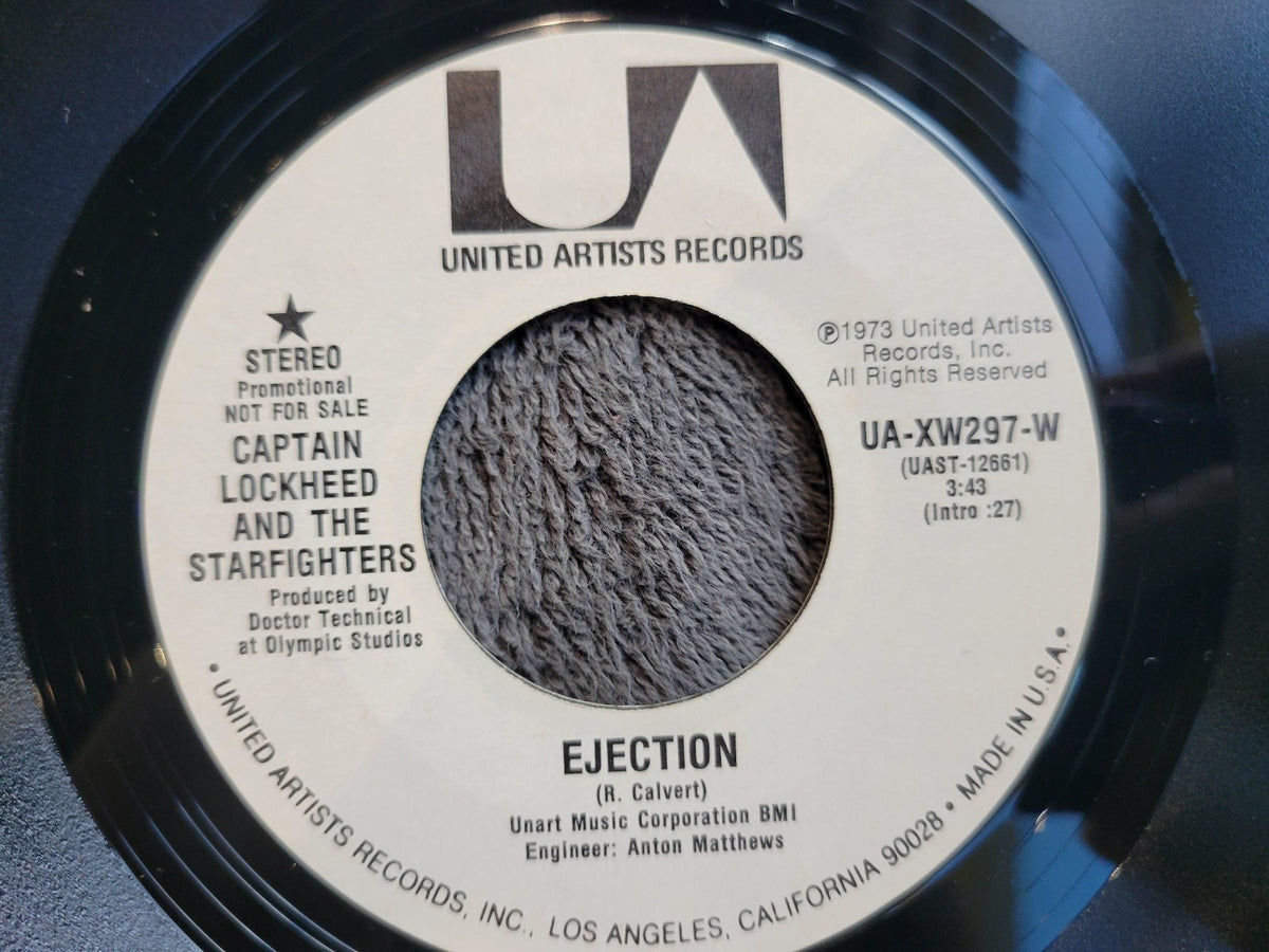 CAPTAIN LOCKHEED AND STARFIGHTERS EJECTION CATCH A FALLING WHITE LABEL PROMO WLP
