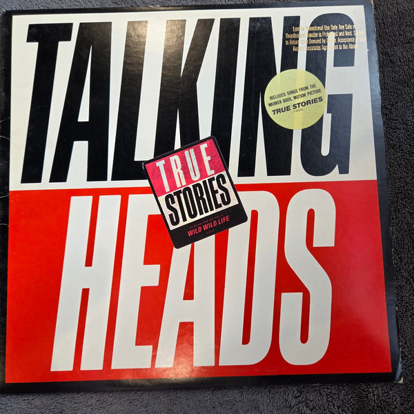 TALKING HEADS TRUE STORIES INNER SLEEVE PROMO DAVID BYRNE TOM TOM CLUB