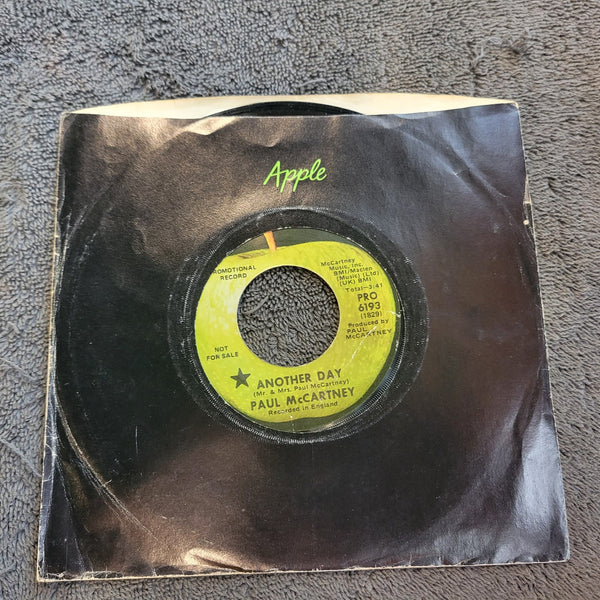 PAUL MCCARTNEY ANOTHER DAY OH WOMAN OH WHY PROMO APPLE PRO 6193 6194