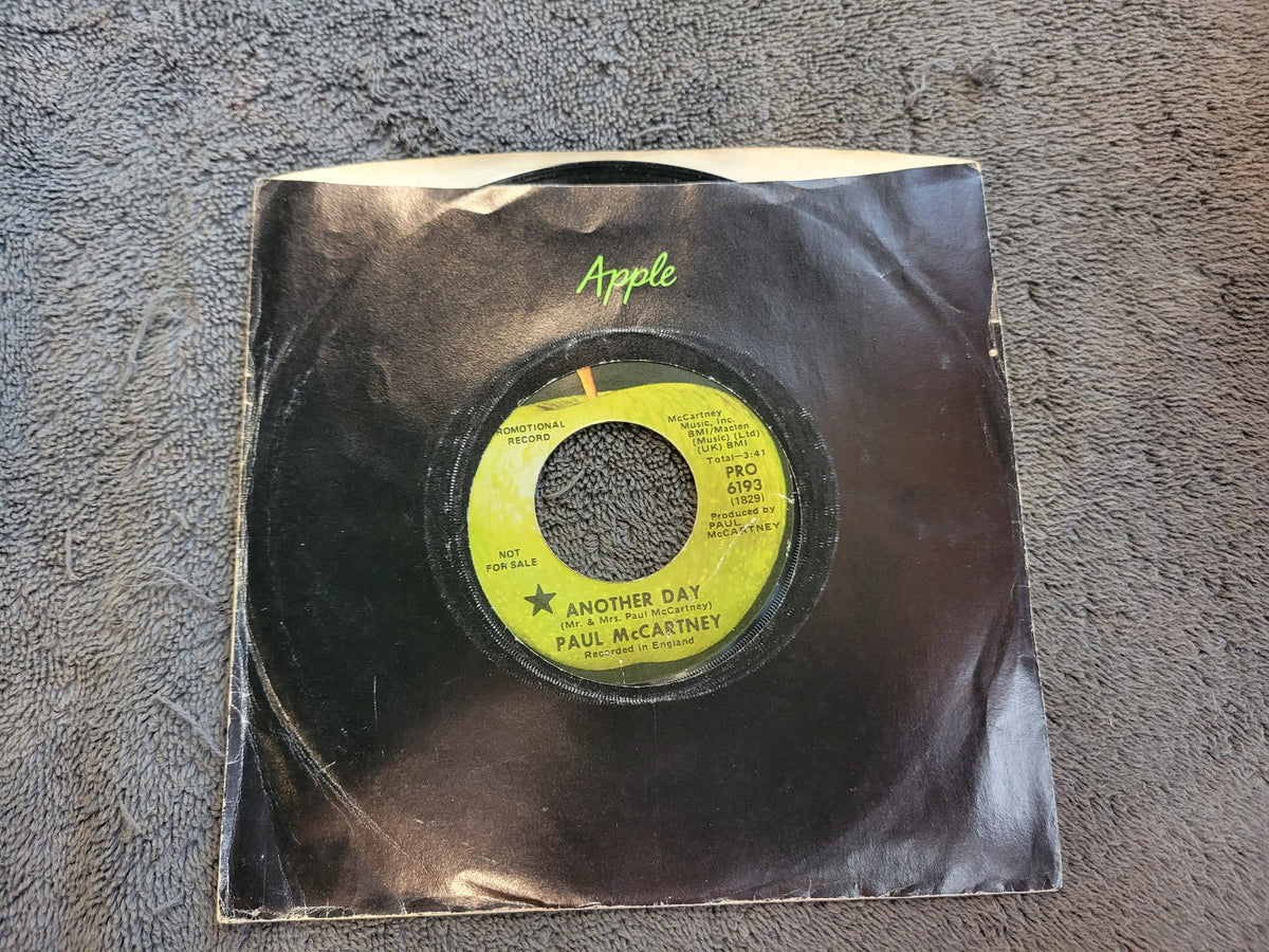PAUL MCCARTNEY ANOTHER DAY OH WOMAN OH WHY PROMO APPLE PRO 6193 6194