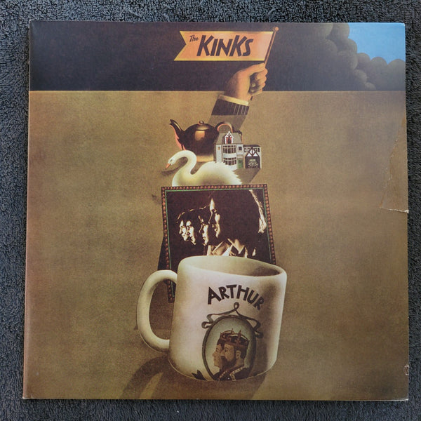KINKS ARTHUR DECLINE AND FALL OF WHITE VINYL EU IMPORT LIMITED NUMBERED EDITION