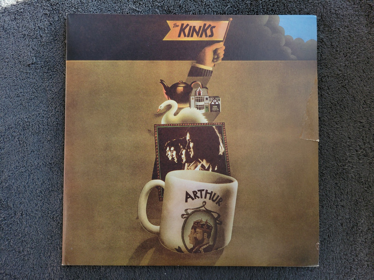 KINKS ARTHUR DECLINE AND FALL OF WHITE VINYL EU IMPORT LIMITED NUMBERED EDITION