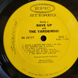YARDBIRDS HAVING A RAVE UP 1P FIRST PRESSING YELLOW EPIC JEFF BECK