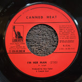 CANNED HEAT LETS WORK TOGETHER IM HER MAN PS PICTURE SLEVE IMPORT