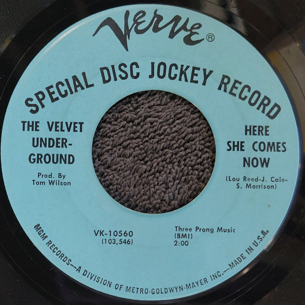 VELVET UNDERGROUND WHITE LIGHT HEAT HERE SHE COMES MONO PROMO VERVE VK-10560