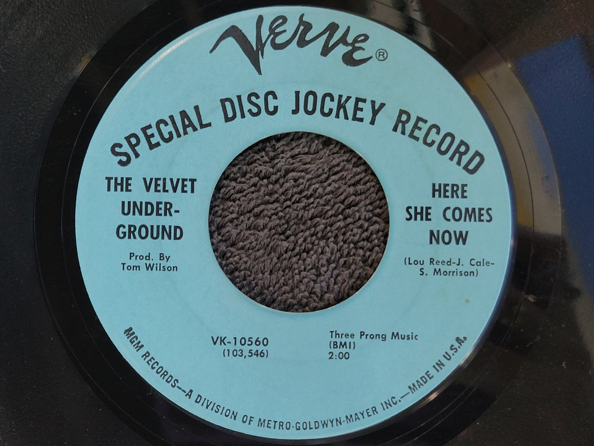 VELVET UNDERGROUND WHITE LIGHT HEAT HERE SHE COMES MONO PROMO VERVE VK-10560